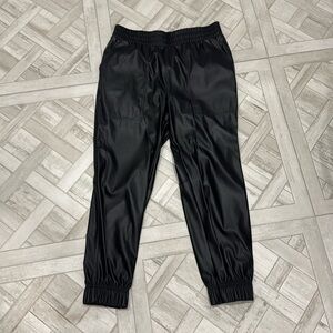 Calia size M pleather joggers. So cute